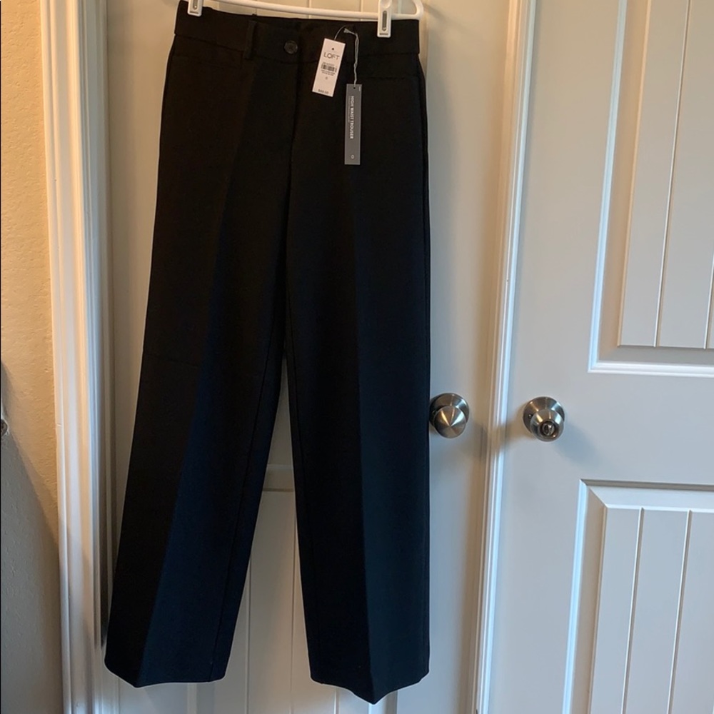 Loft high waist Wideleg Trouser size 0